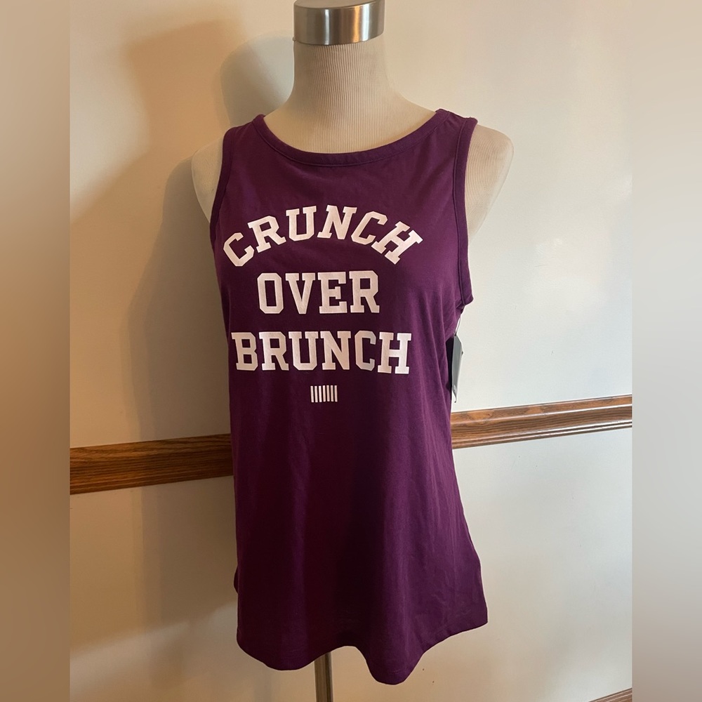 Victoria’s Secret Sport purple top Crunch Over Brunch